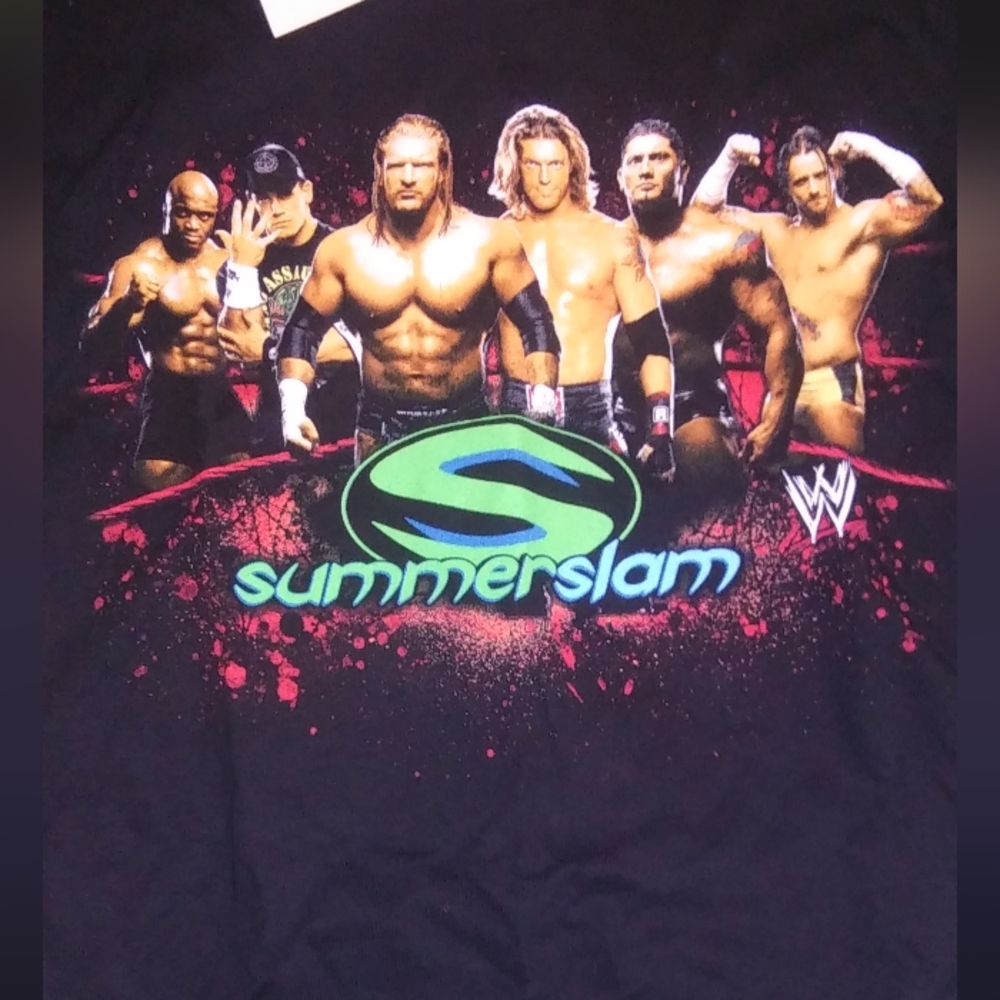 - - Vintage WWE Summer Slam t shirt